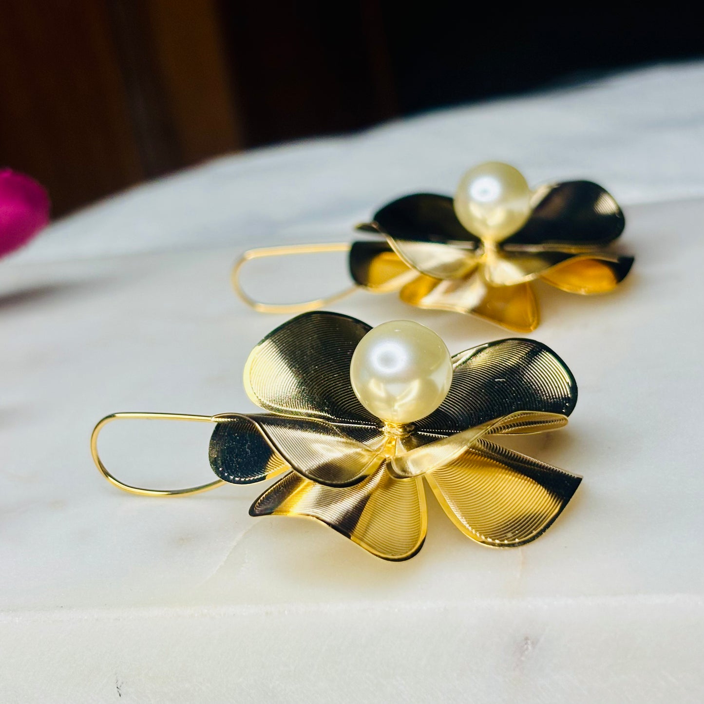 Golden Bloom Earrings