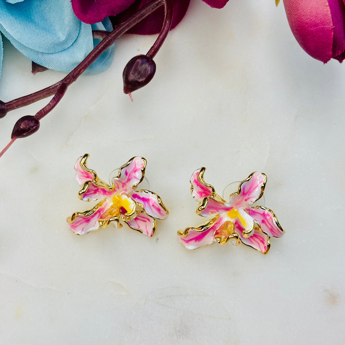 Rose Bloom Studs