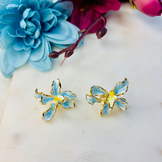 Ocean Bloom Studs