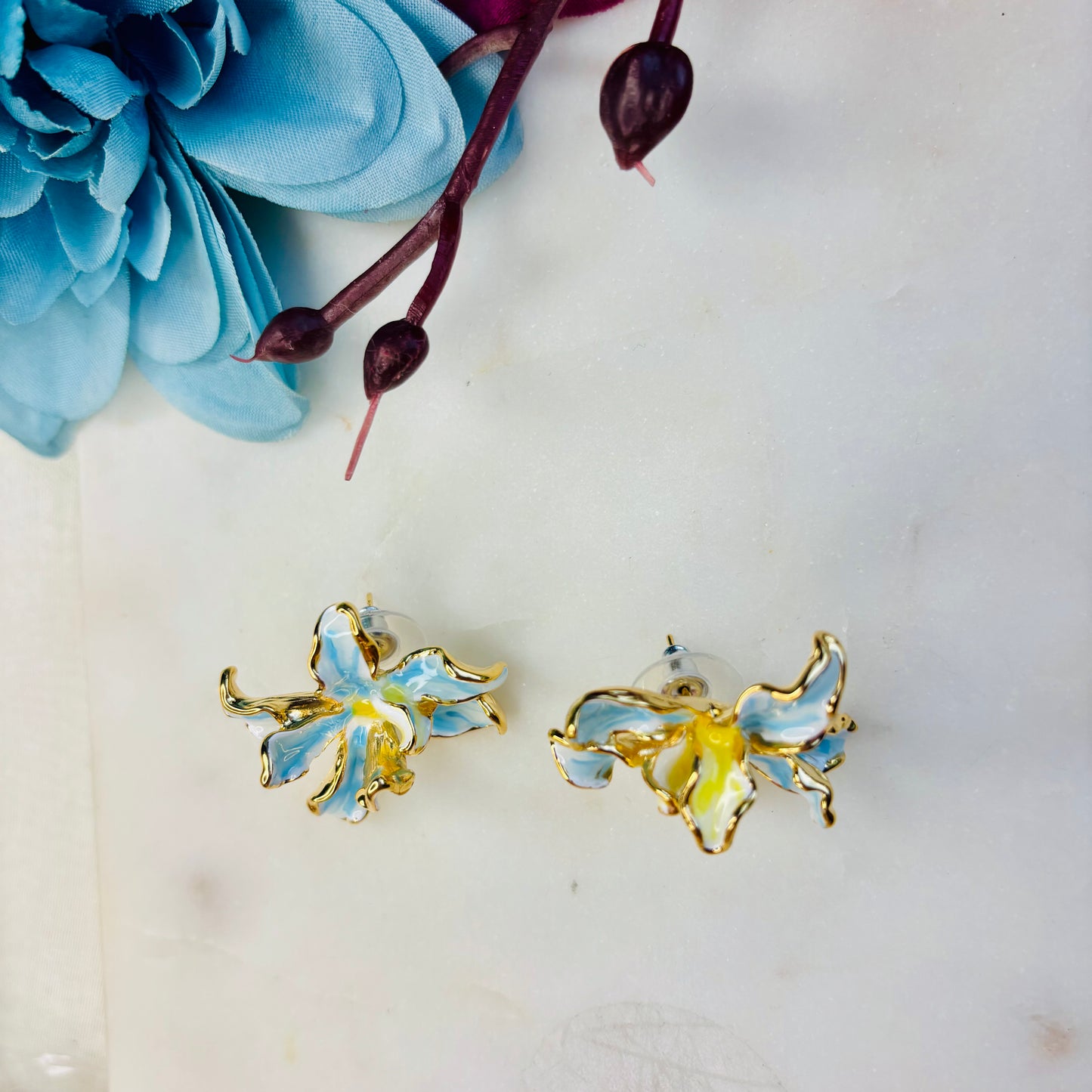 Ocean Bloom Studs