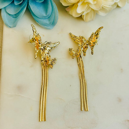 Butterfly Cascade Earrings