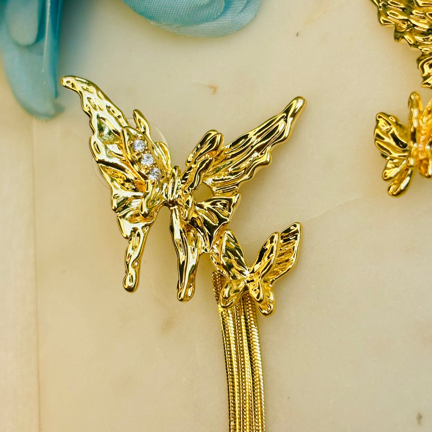 Butterfly Cascade Earrings