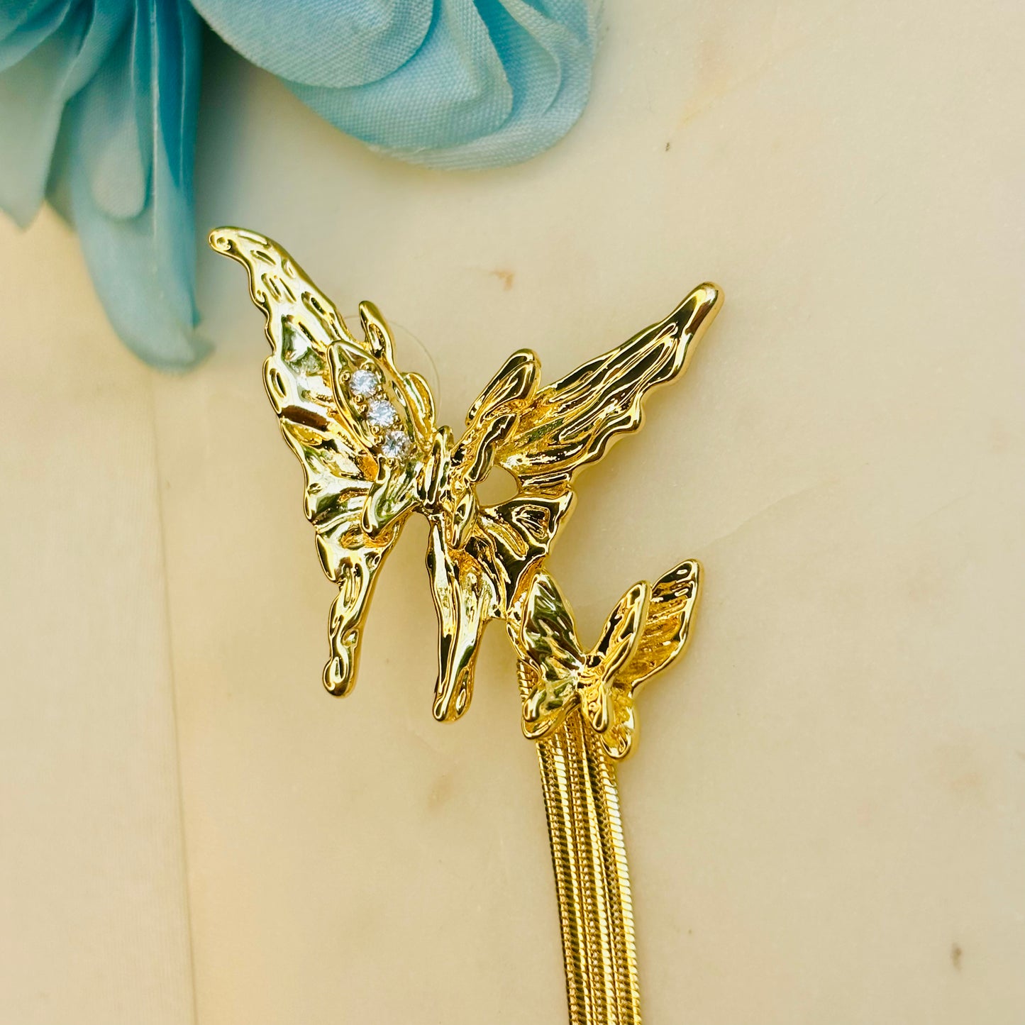 Butterfly Cascade Earrings