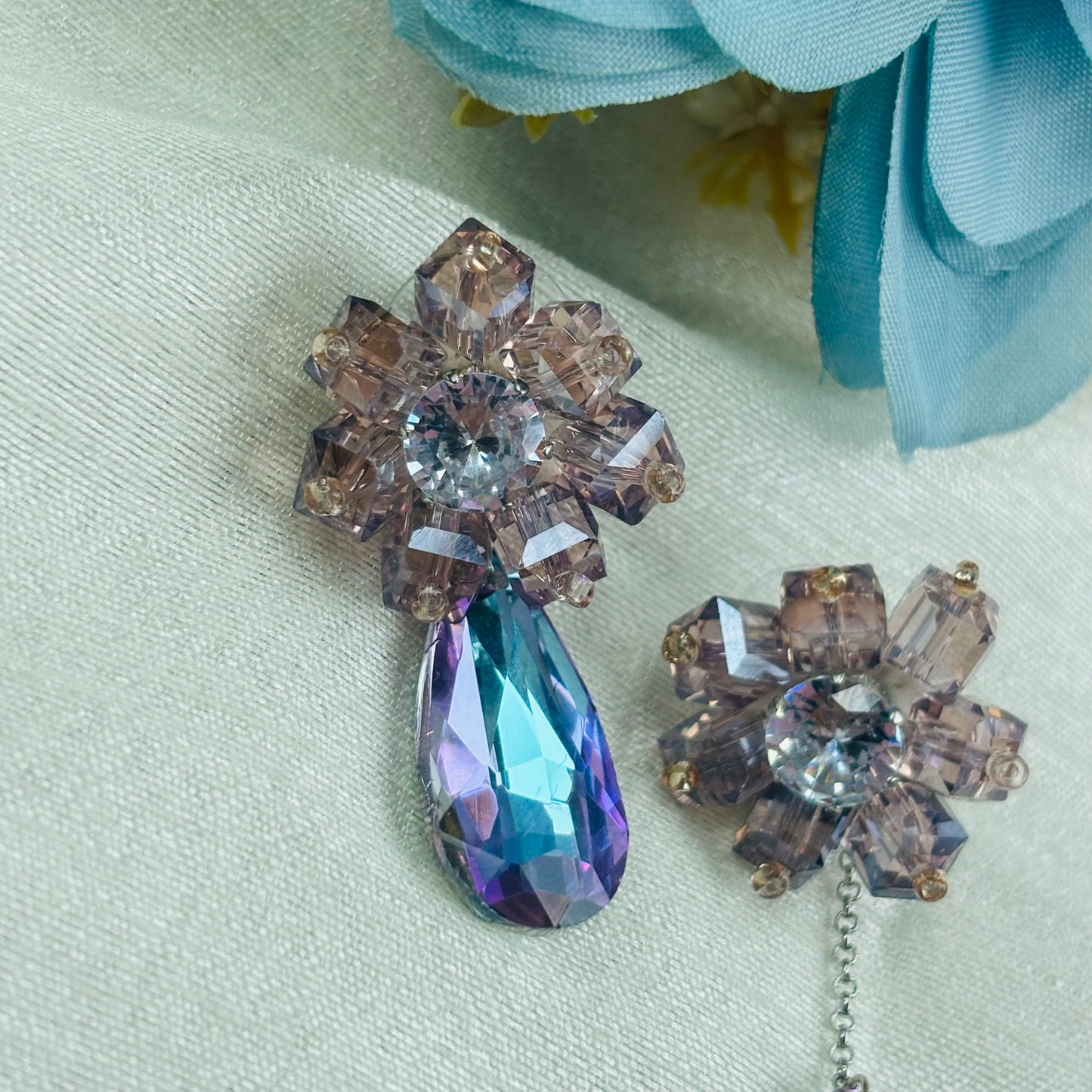 Twilight-Flower Crystal Drops