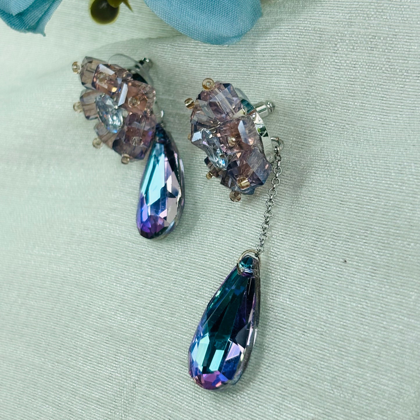 Twilight-Flower Crystal Drops