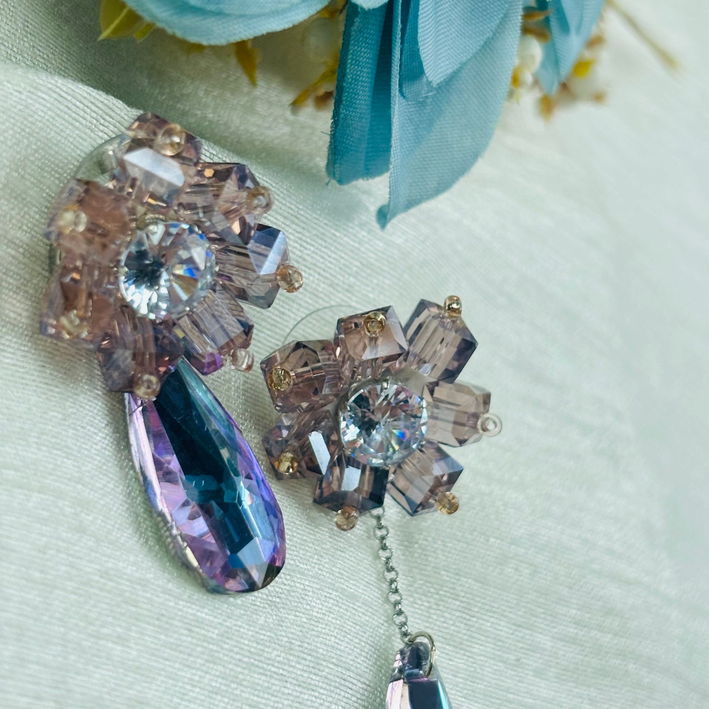 Twilight-Flower Crystal Drops