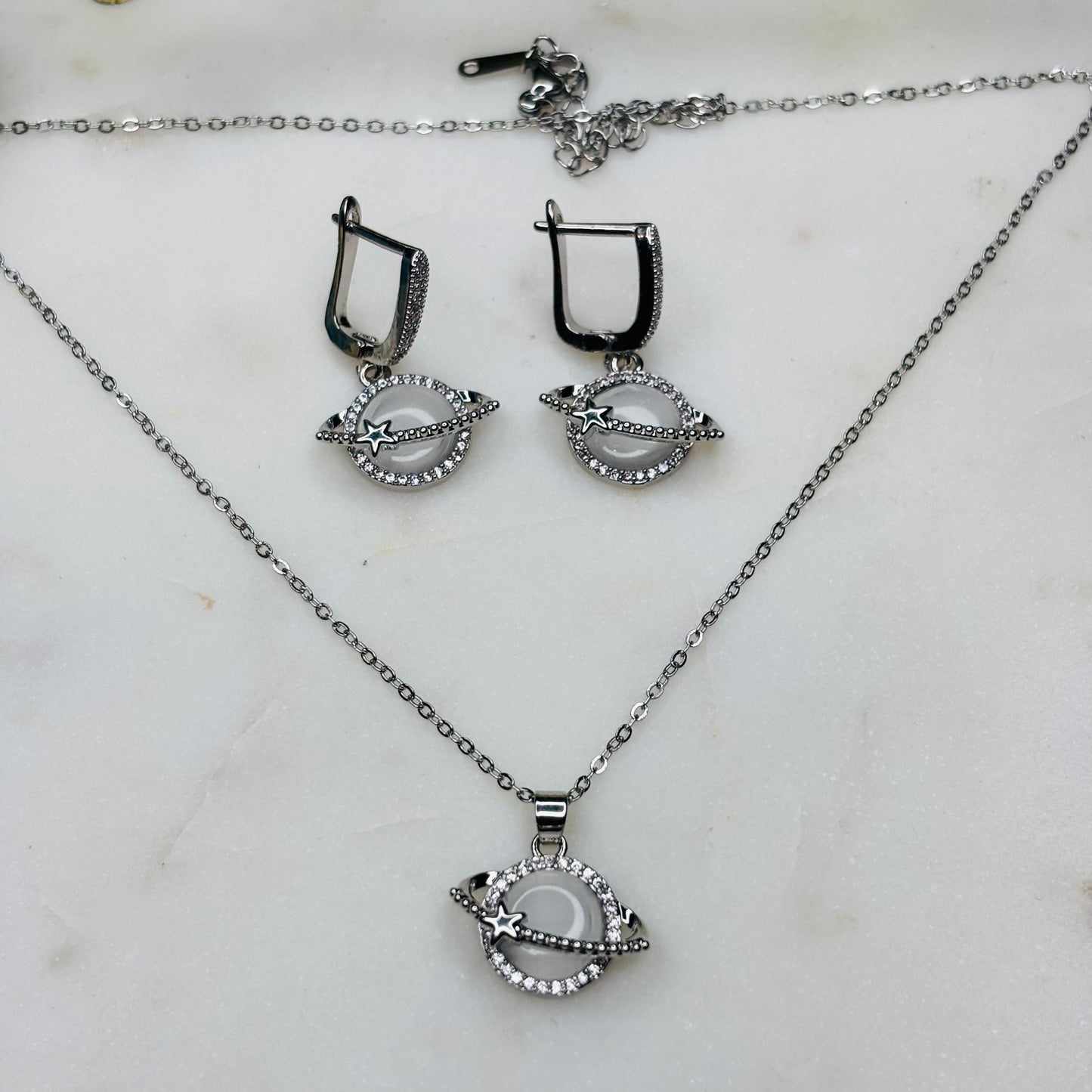 Galactic Orbit Jewellery Set
