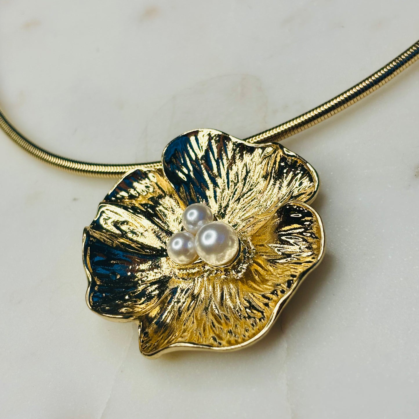 Bloom Flexible-Hasli Necklace