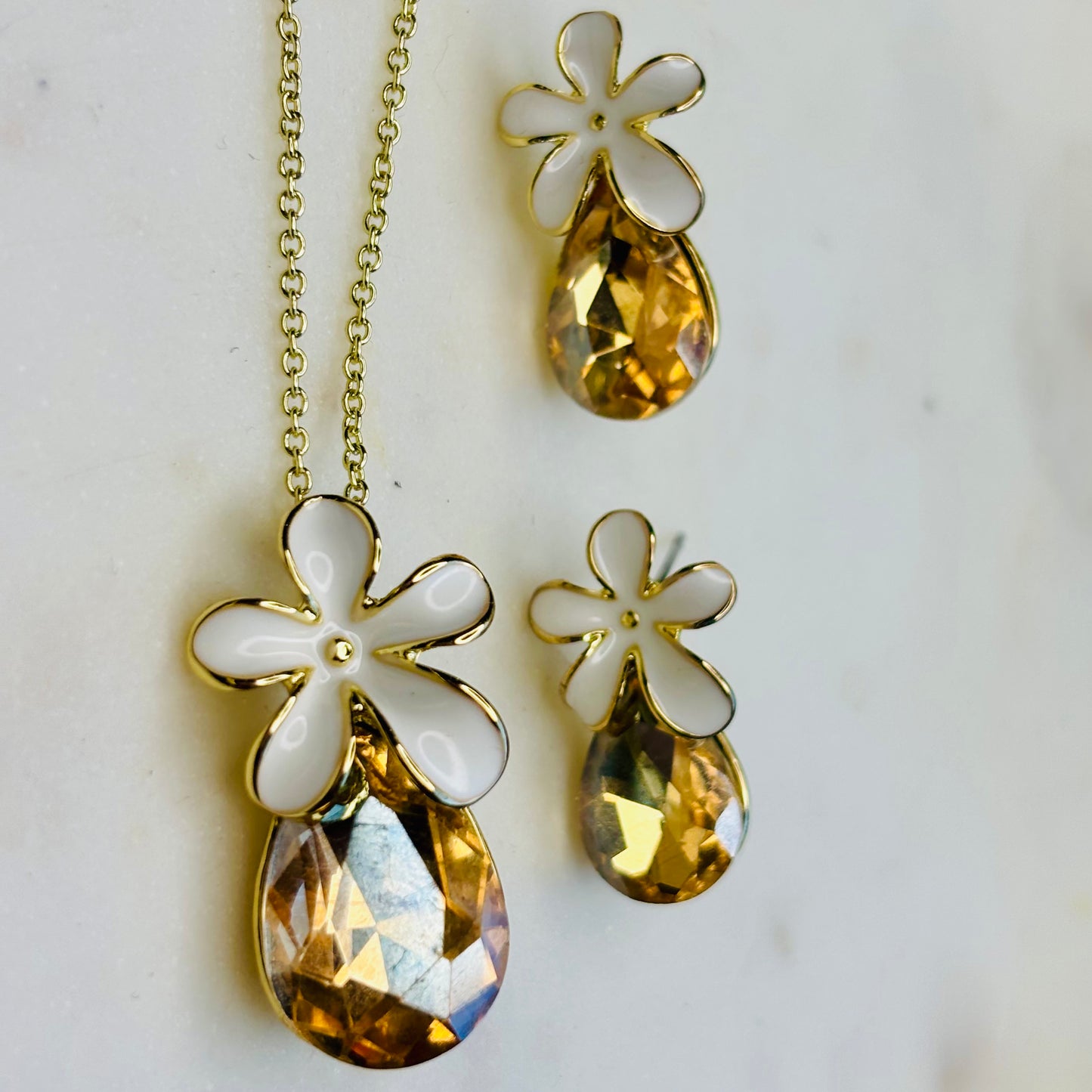 Golden Honey Flower Set