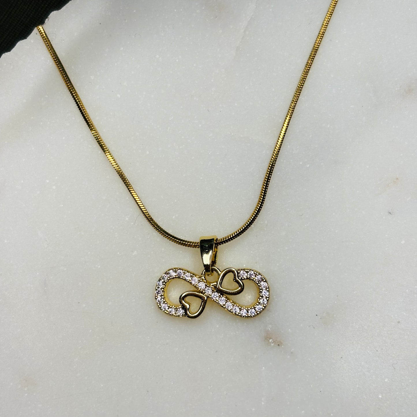 Heart Infinity Necklace