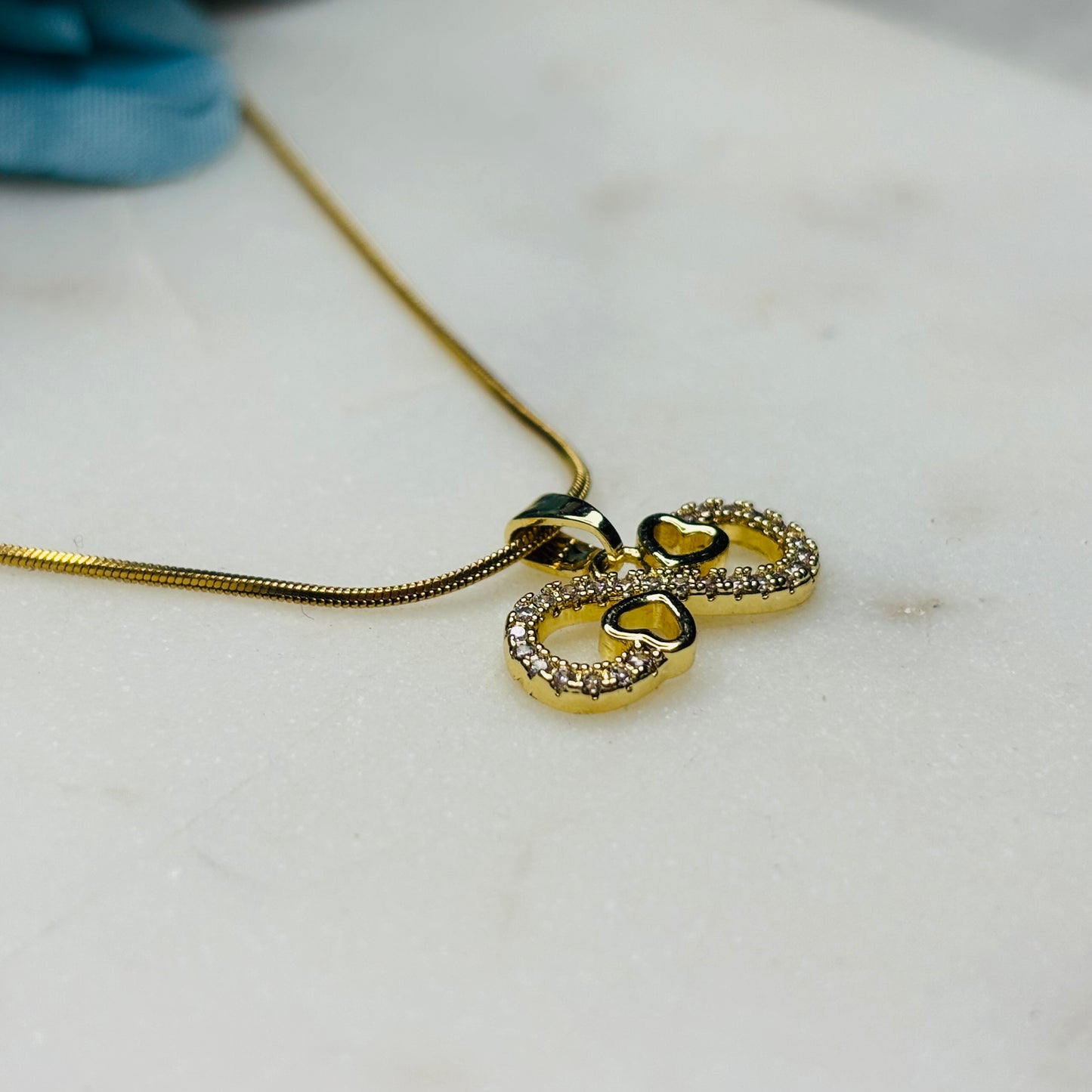Heart Infinity Necklace